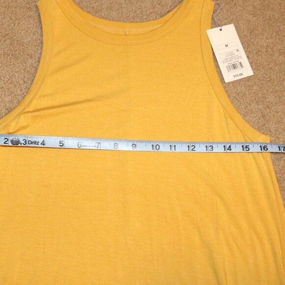 A New Day Swing Dress - Yellow, Size Medium - Picture 3 of 5